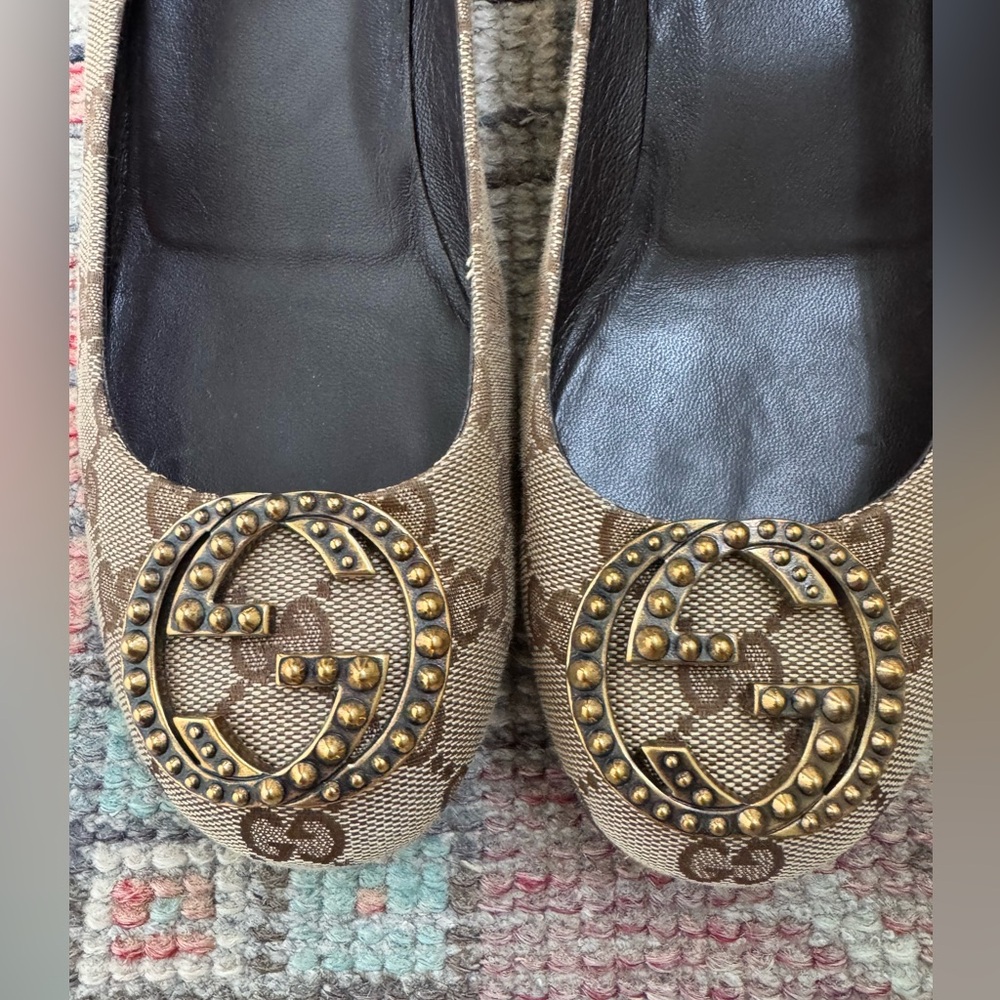 Gucci Block Heel Pumps - Picture 2 of 7